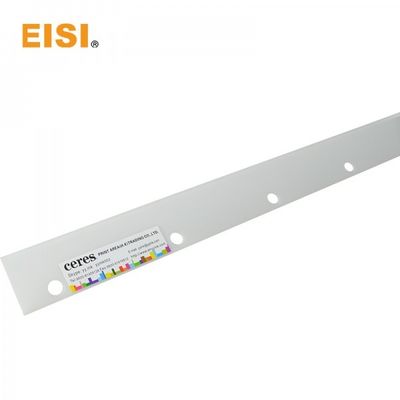 Komori L28 ওয়াশ আপ ব্লেড 822X35X1.0mm 11 গর্ত কাগজ কার্টন