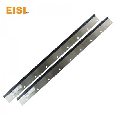 ম্যান রোল্যান্ড 600 ওয়াশ আপ ব্লেড 1100x65x1.0mm 11 গর্ত ইস্পাত এবং রাবার
